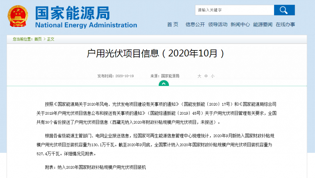 快裝！11月為戶用光伏補貼最后一個月！補貼指標僅剩0.7GW